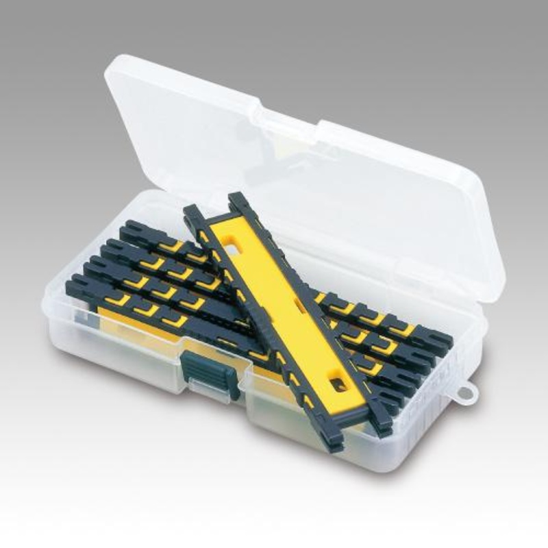 MEIHO Cushion Stock Case with 5 x Rig Holder