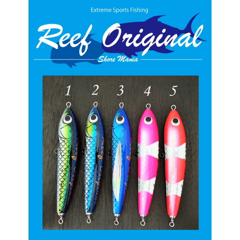 Reef Original Handmade Wood Lure – Diving Pencil A-Type 170