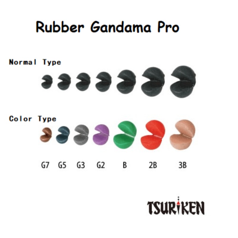 Tsuriken Bite Sinker Rubber Gandama Pro