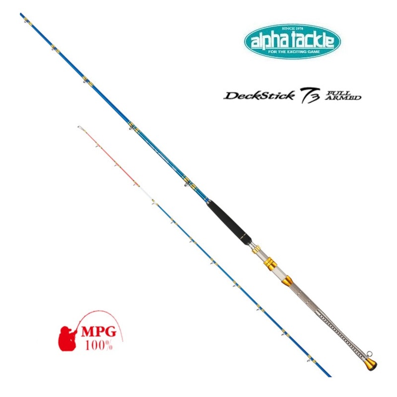 Alpha Tackle MPG Rod DeckStick 73 FULL ARMED