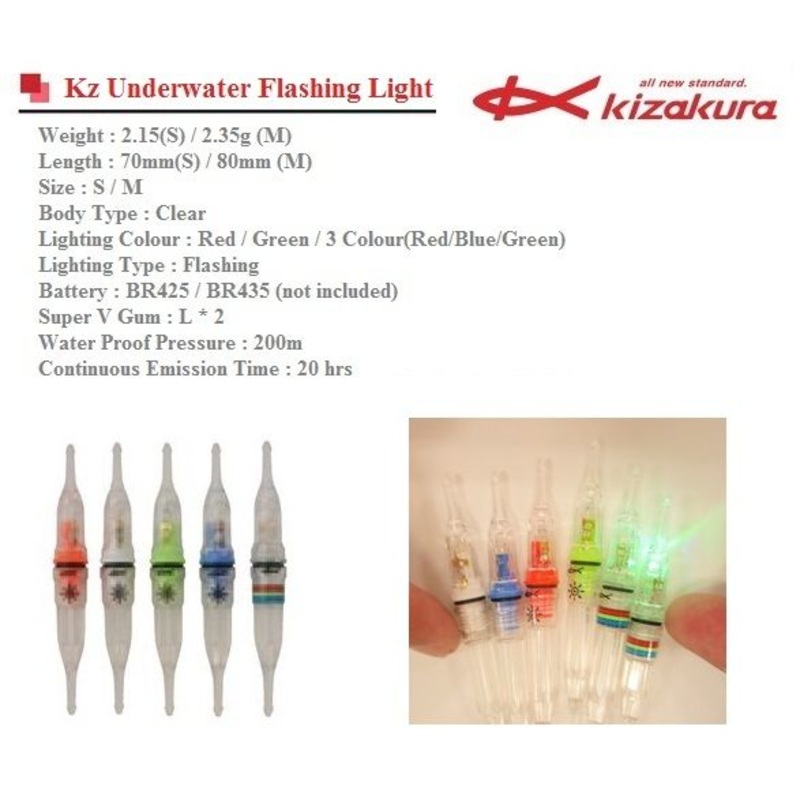 Kizakura underwater LED Flashing Light