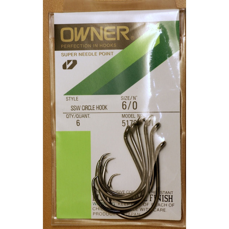 Owner SSW Circle Hook 5178
