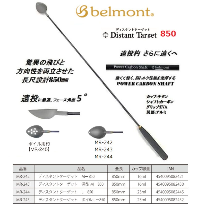 Belmont Burley Scoop – Distant Target 850 (Titan)