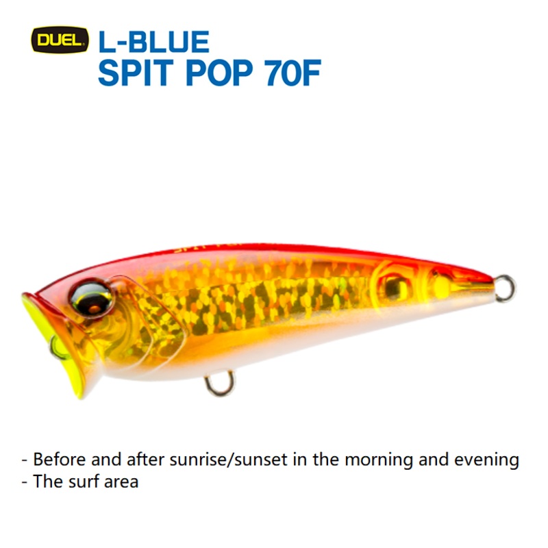 Duel L-BLUE SPIT POP 70F