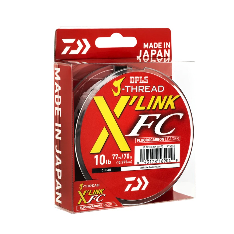 DAIWA J-THREAD FC X’LINK Fluorocarbon Leader