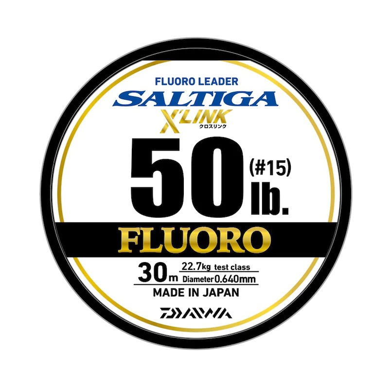 DAIWA SALTIGA FC X’LINK Fluorocarbon Leader 30m