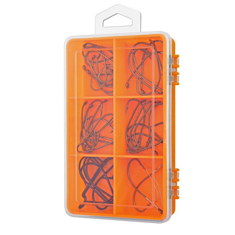 Bass Hook Assortment – 44 Piece