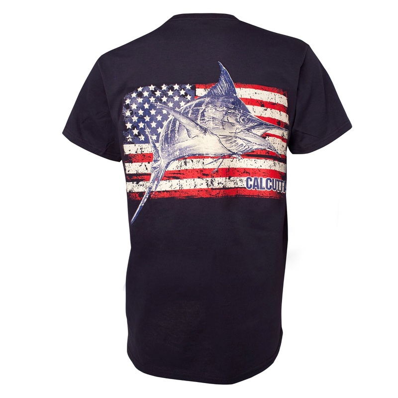 Men’s American Flag Marlin T-shirt
