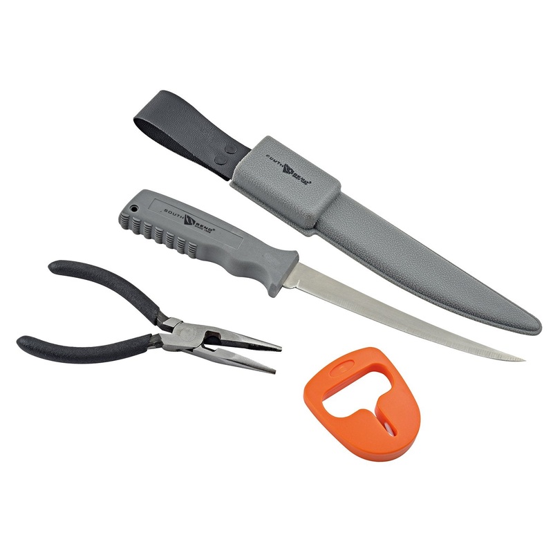 4 Piece Combo Pack with Fillet Knife & Pliers