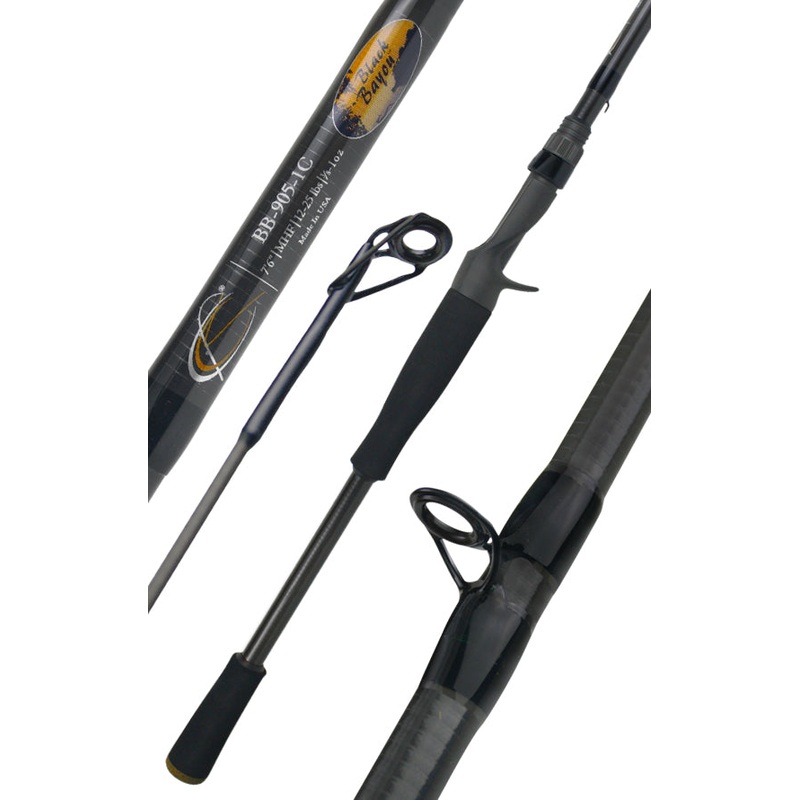Black Bayou 845:  7 ft  /  Med Heavy Power  /  Fast Action
