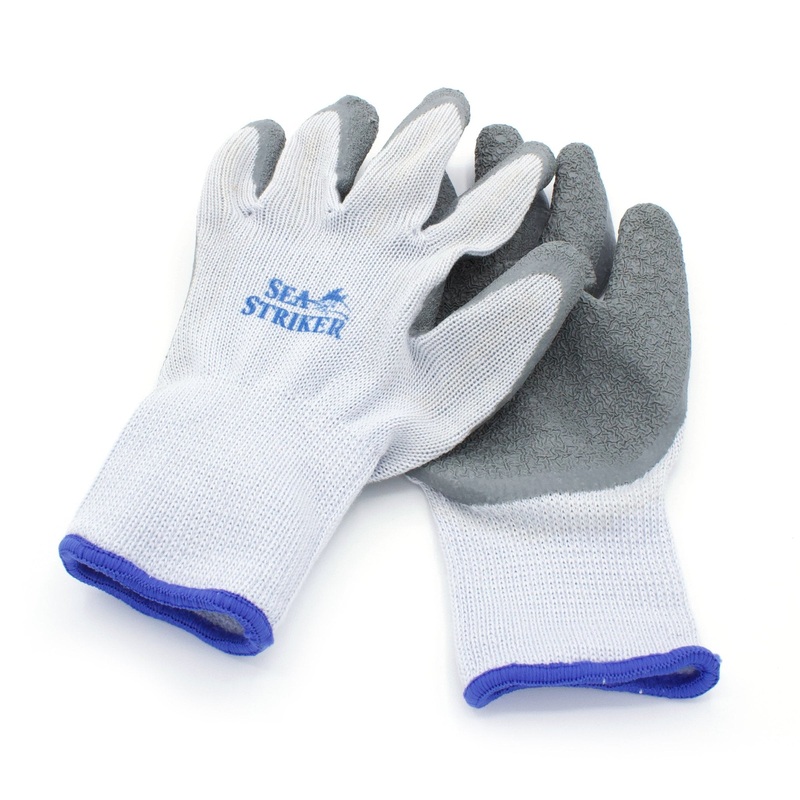 Men’s Knit Gripper Gloves with Rubber Coating