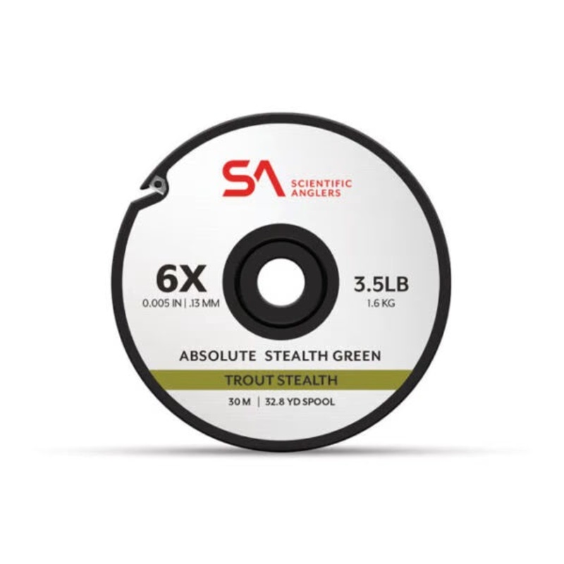 Scientific Anglers Absolute Trout Stealth Tippet – 30 Meters