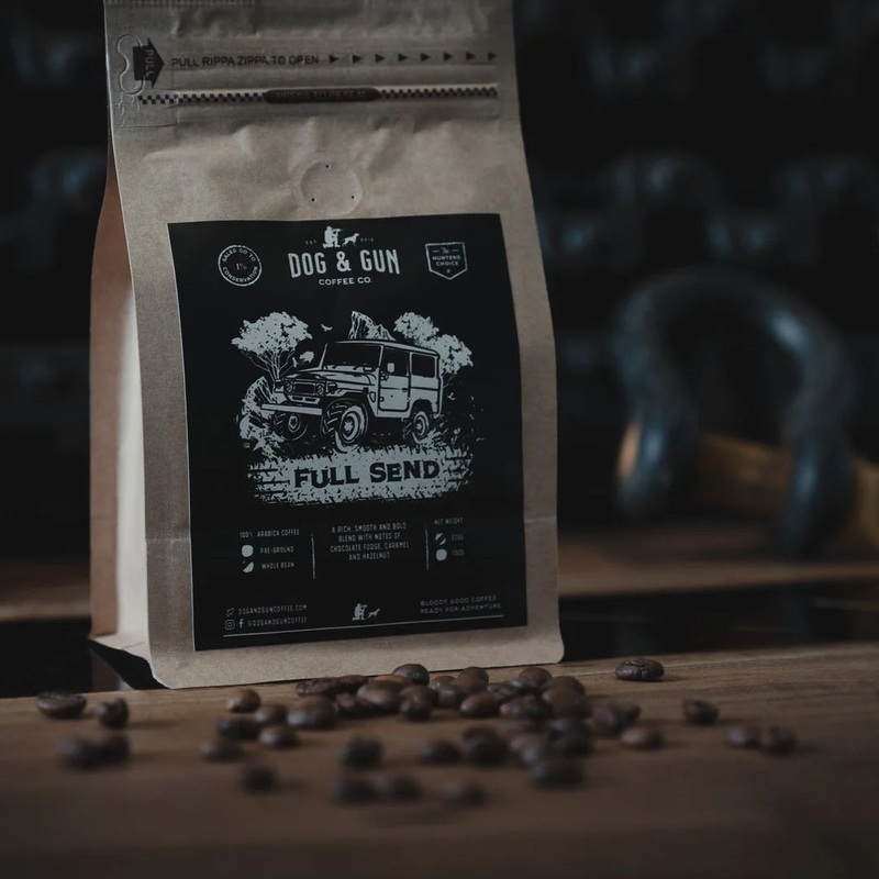 Dog & Gun Full Send – Sweet Medium Roast – Whole Bean / 750g