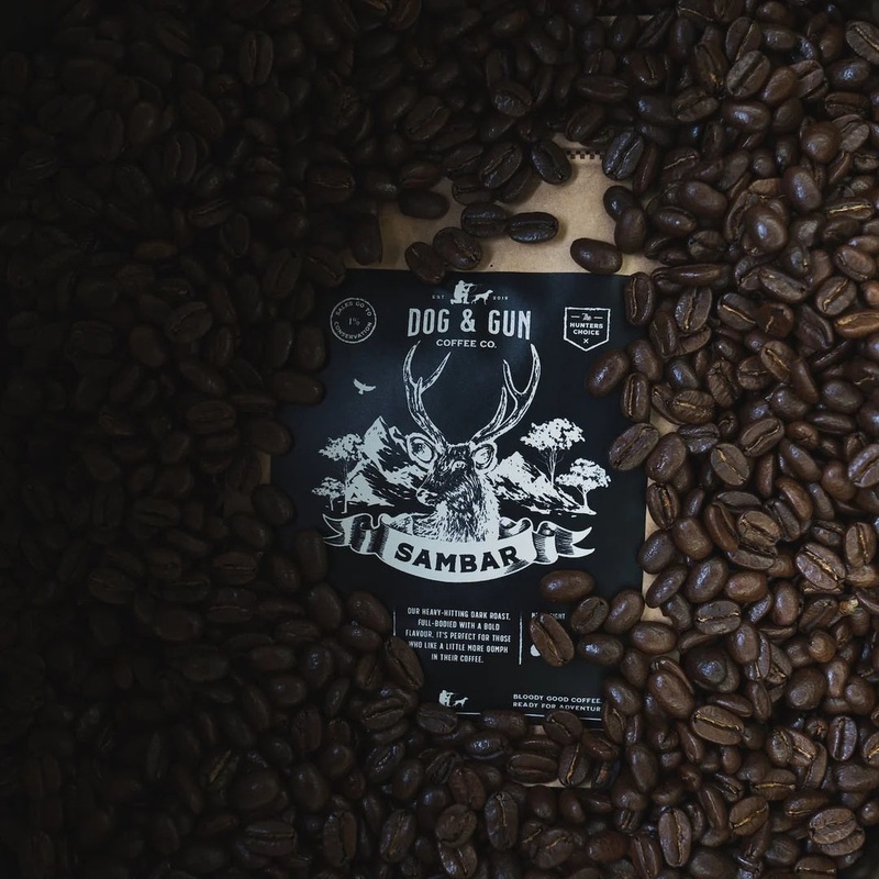 Dog & Gun Sambar – Roasty / Bold / Dark Roast – Whole Bean 750g