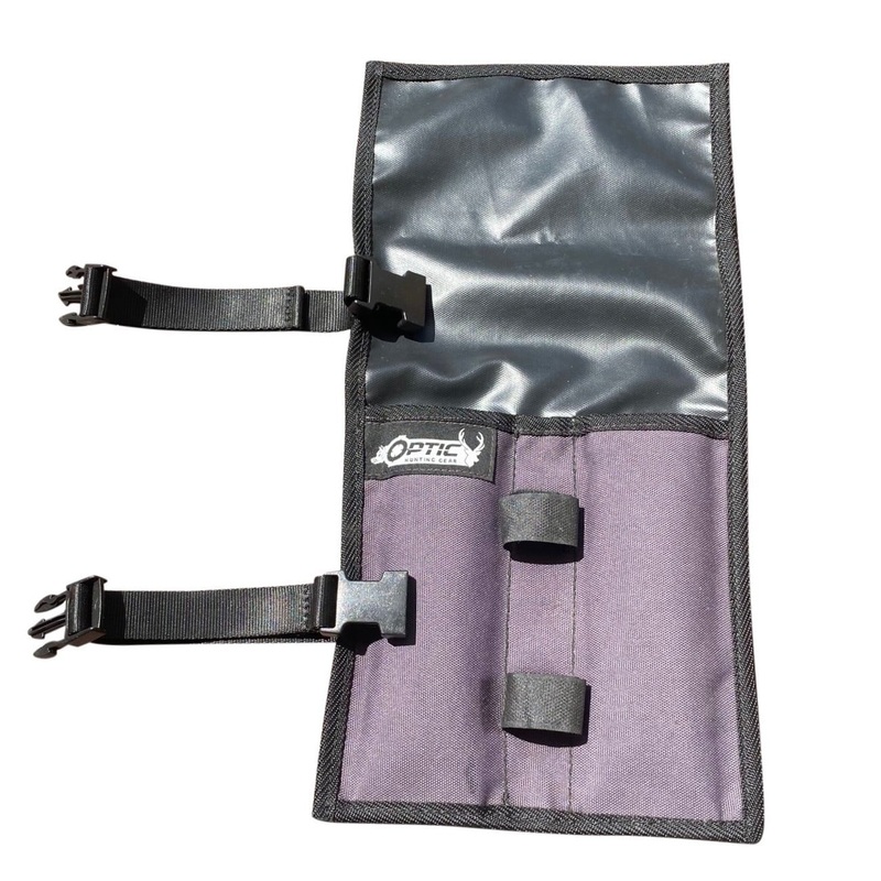 Optic Hunting Knife Roll 2 Knife And Sharpener Holder