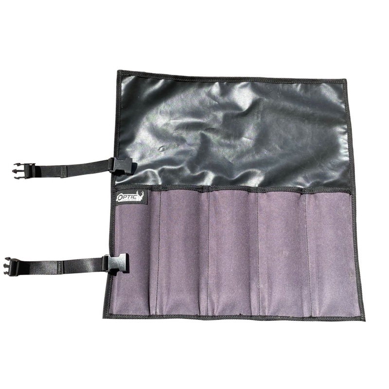 Optic Hunting Knife Roll With Cut Proof Inserts (large)