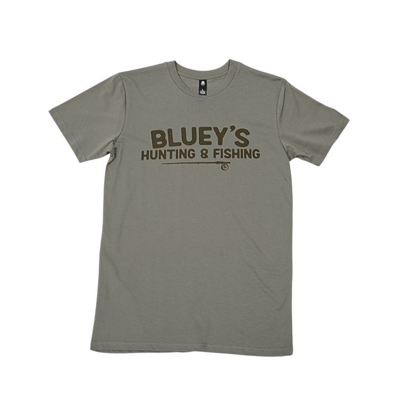 Blueys Mens Staple Deer Antler Tee – Granite