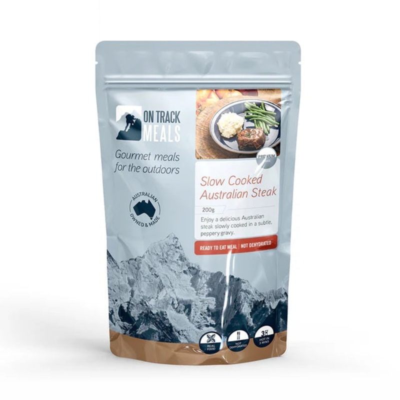On Track Meals – Premium Range – Slow Cooked Aussie Steak