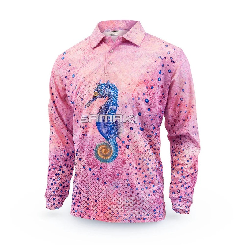 Samaki Seahorse Long Sleeve Shirt