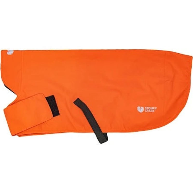 Stoney Creek Waterproof Dog Coat – Blaze Orange – S