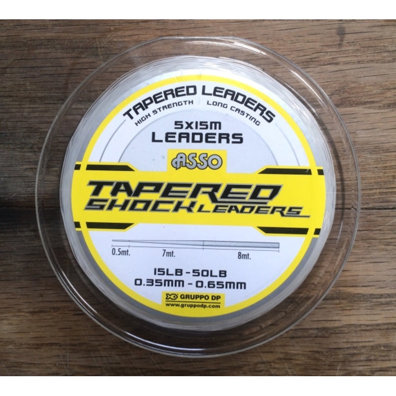 Asso Tapered Shock Leader 15lb-60lb