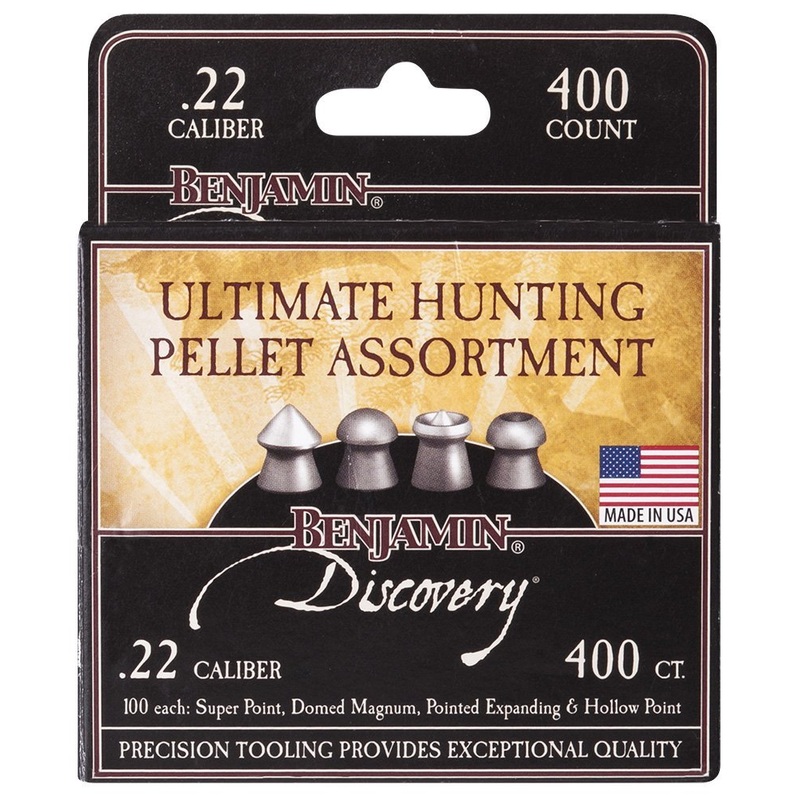 Crosman Benjamin Discovery Ultimate Hunting Pellet Assortment .22