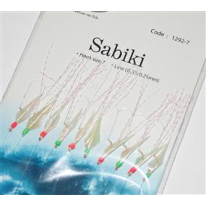 Fladen 10 Hook Fish Scale Sabiki Rig #1292-7