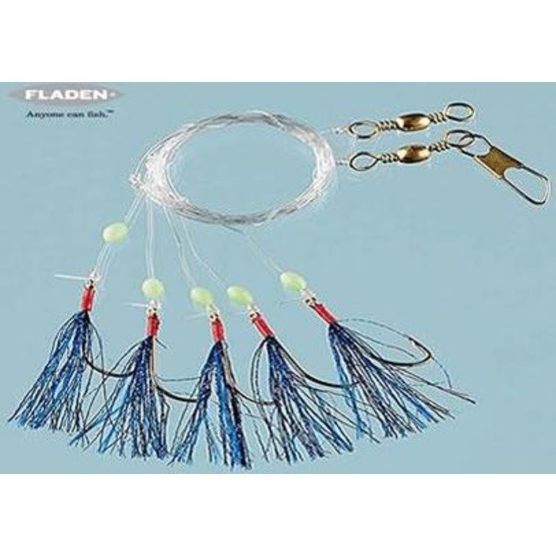 Fladen Blue Tinsel Feathers  #1274-1-0