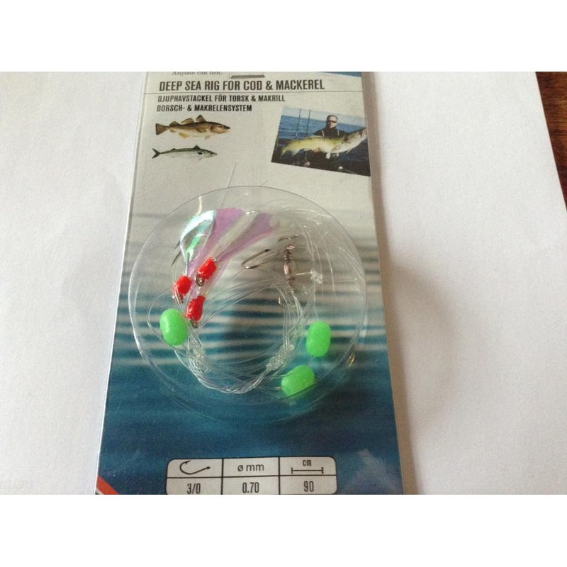 Fladen Deep Sea cod and Mackerel Rig  #17-3230