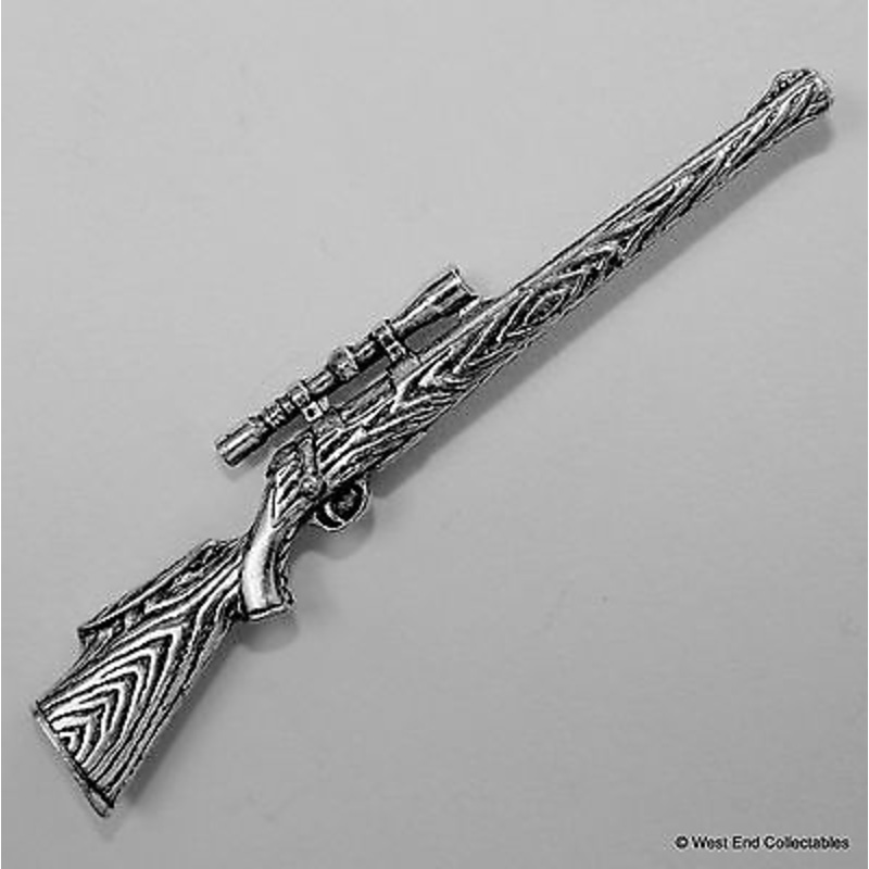 Pewter Hunting Rifle Badge G23