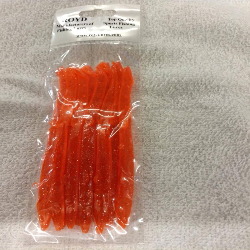 Royd Orange Eel Lure