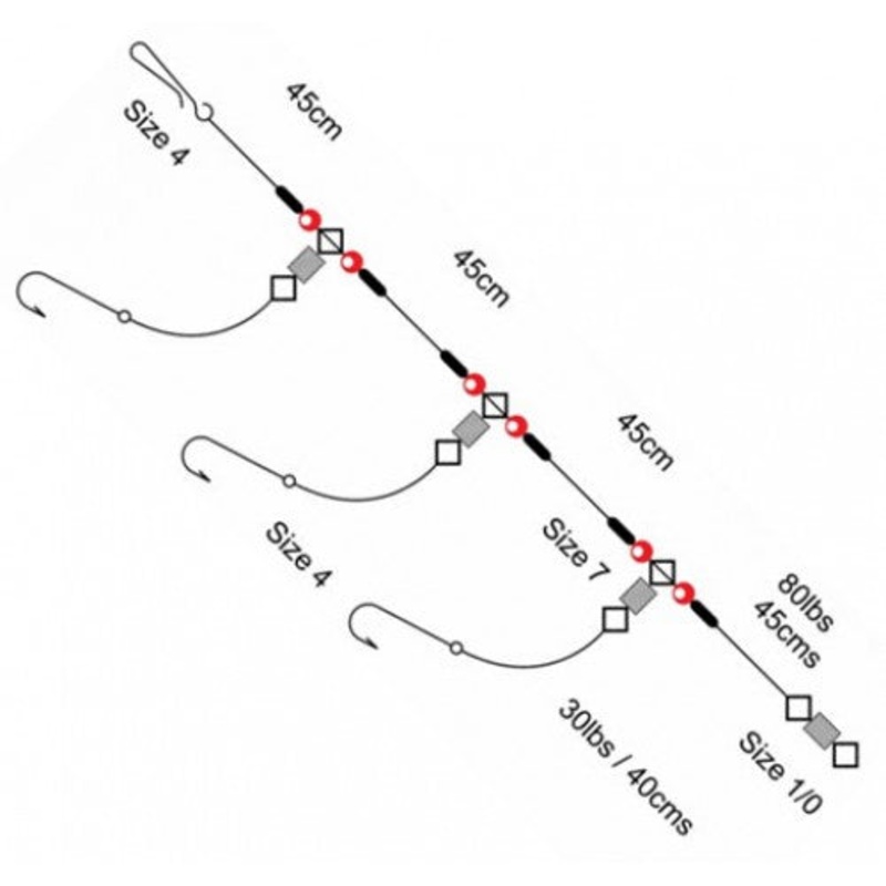 Tronixpro 3 Hook Flapper 1/0