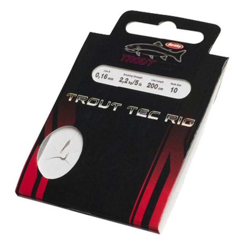 Berkley Trout Tec PowerBait Bait Hooks Size 10