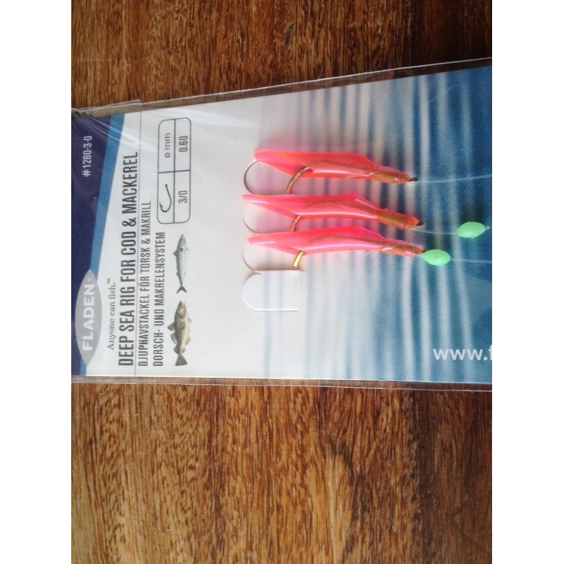 Deep Sea Rig For Cod & Mackerel  1260-3-0