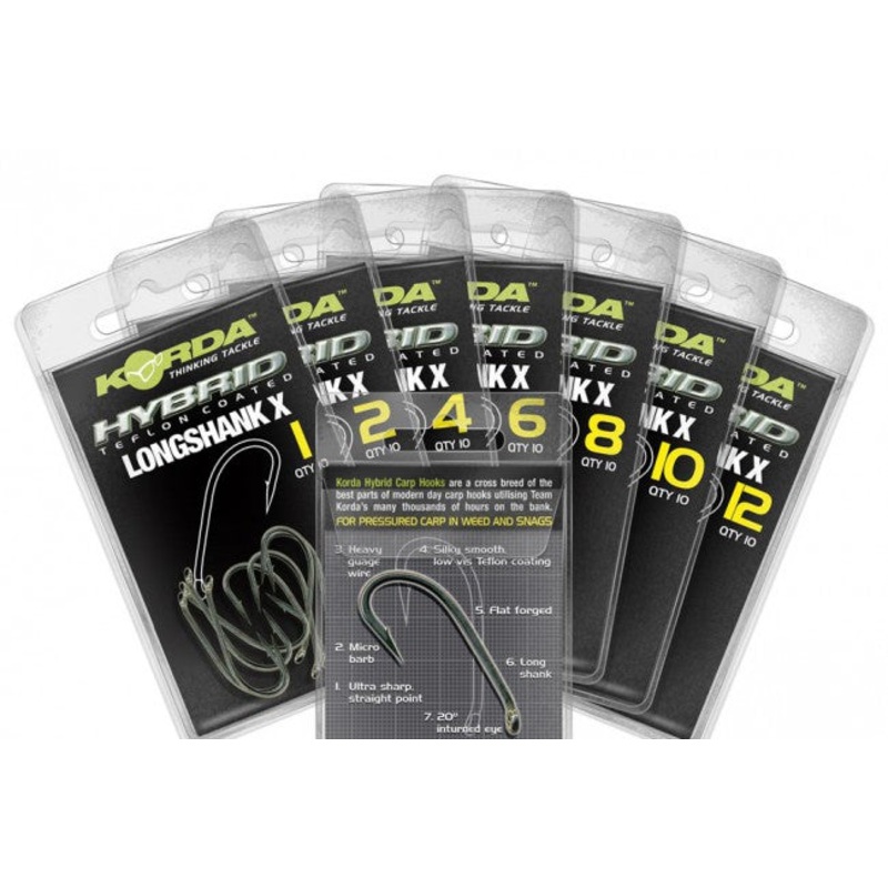 Korda longshank X Hooks