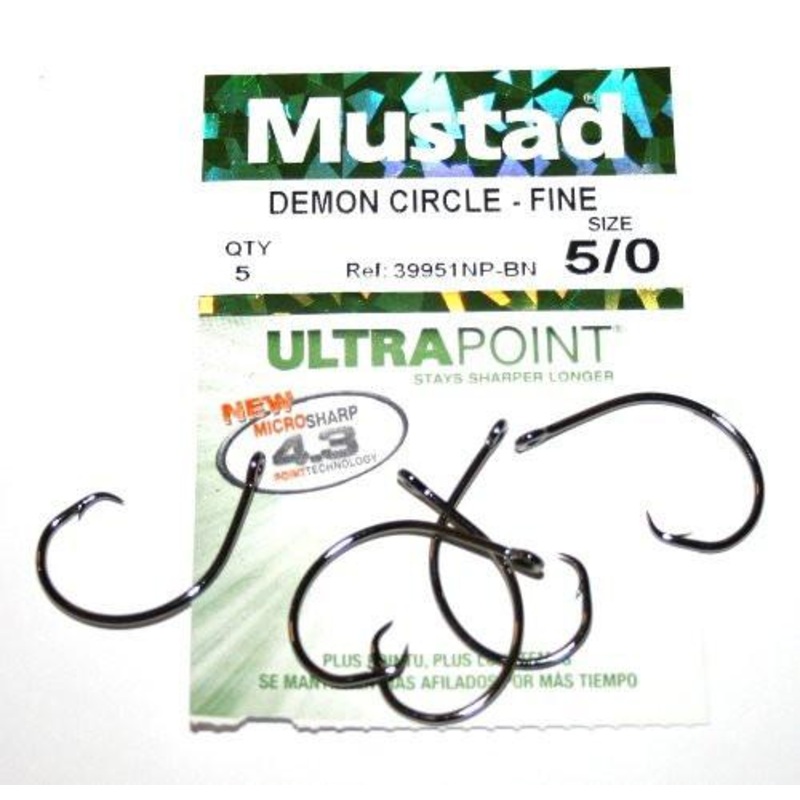 Mustad Demon Circle Hooks