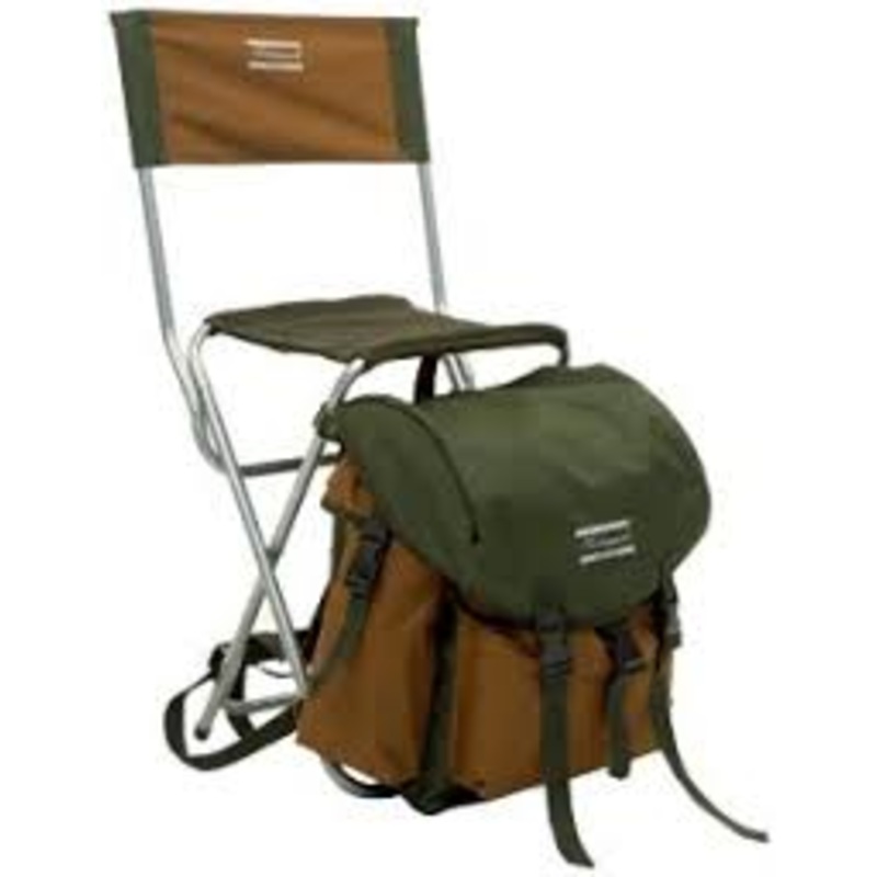 Shakespeare Deluxe Rucksack Chair – Brown/Green