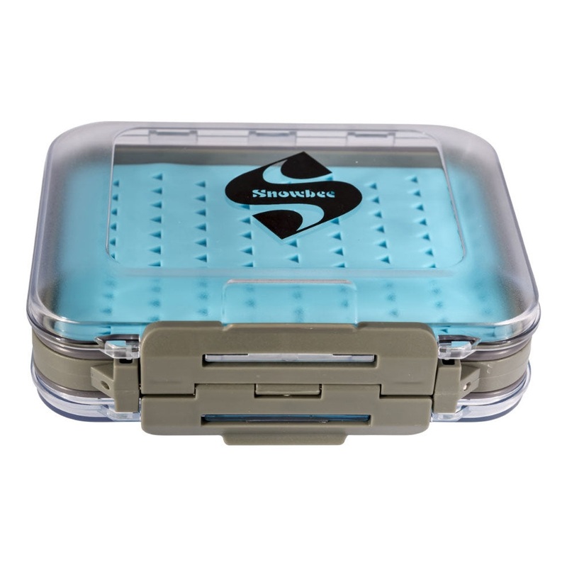 Snowbee New ‘Easy-Vue’ Silicone Foam Fly Box large