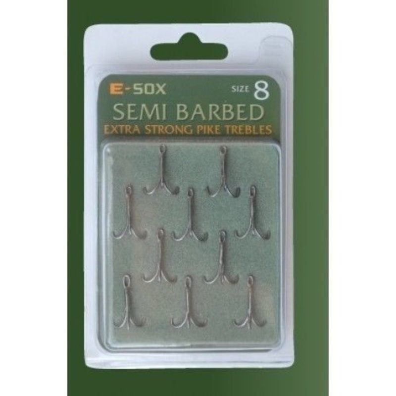 E Sox Extra Strong Pike Hooks size 8