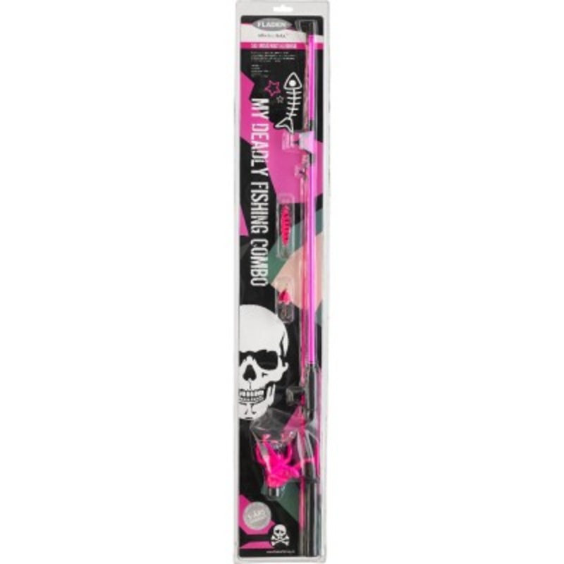 Fladen 2pc 1.25m My Deadly Fishing Combo 5-20g + Spinning Reel