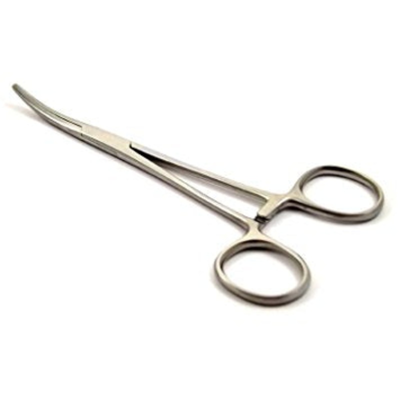 Fladen Curved Forceps 10cm