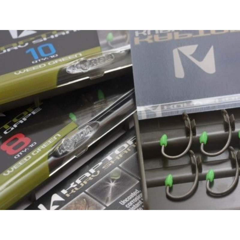Korda Kaptor Wide Gape Hooks Size 8