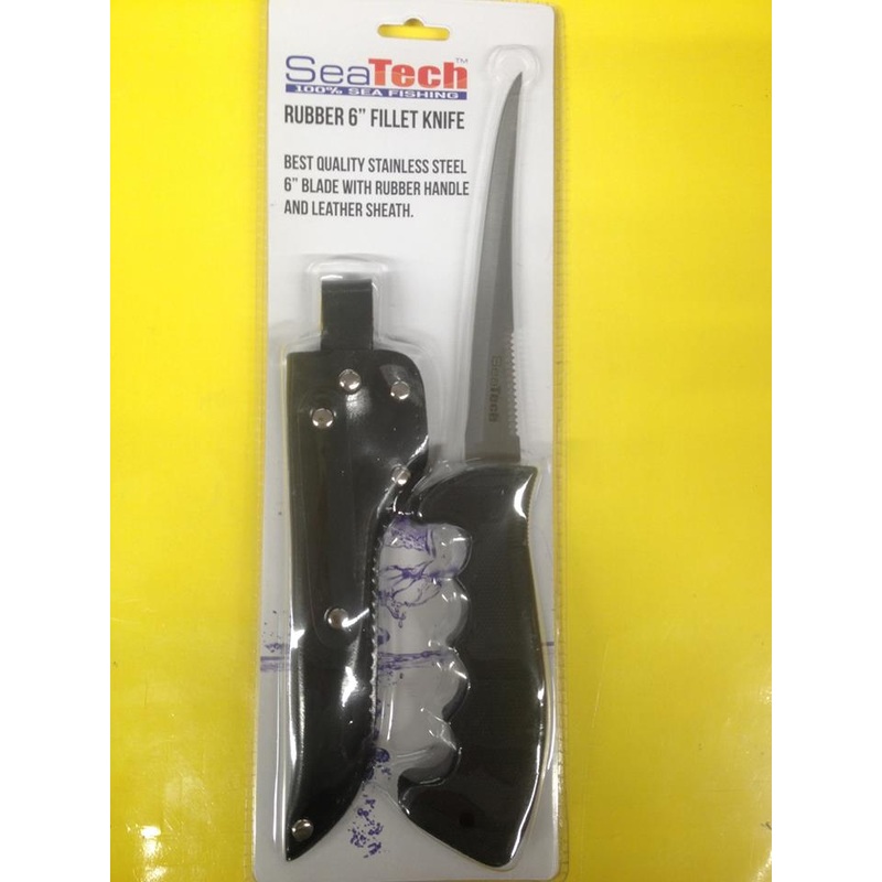 Storm Sea Tech 6in Rubber Fillet Knife