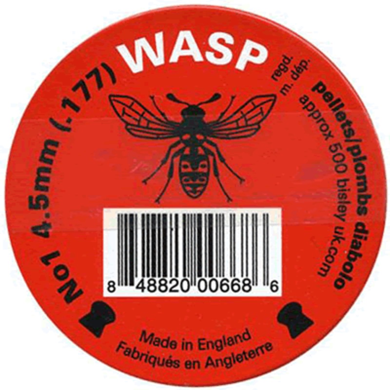 Wasp .177 Red Pellets (Tin of 500)