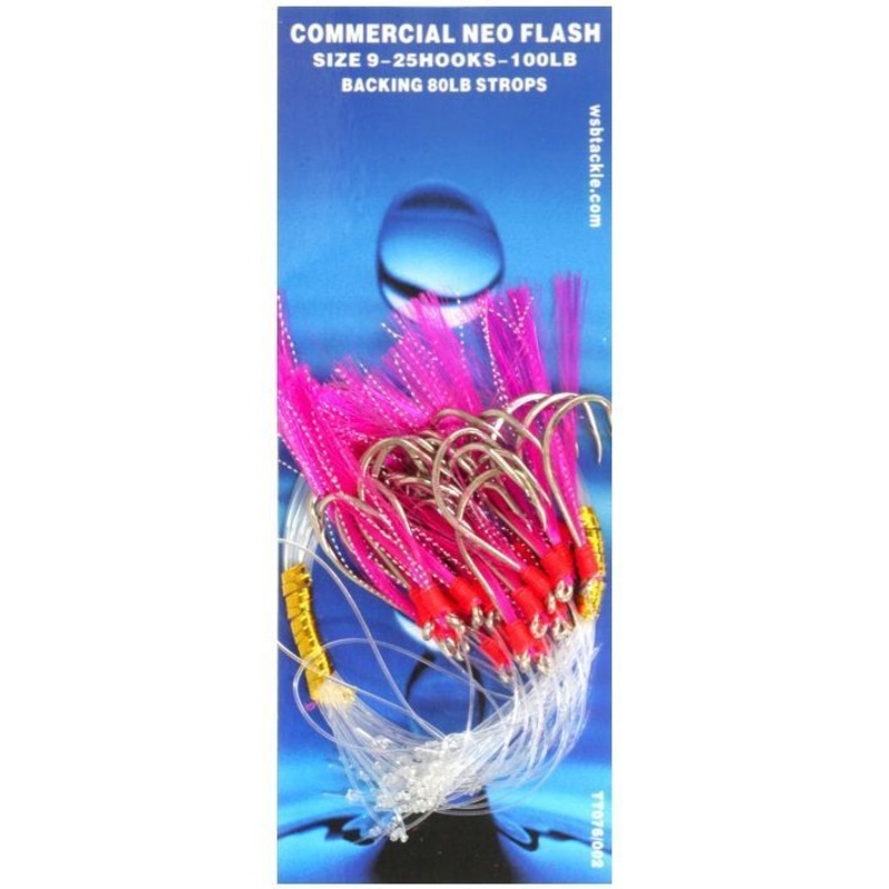 WSB COMMERCIAL NEO FLASH 80LB MACKEREL RIG