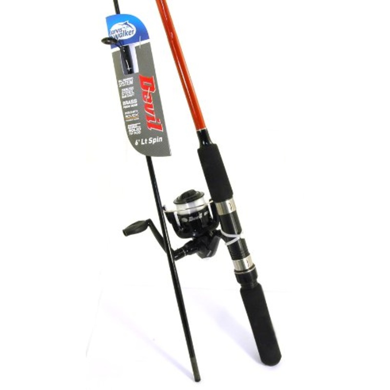 Jarvis Walker Devil 7ft spinning rod Combo