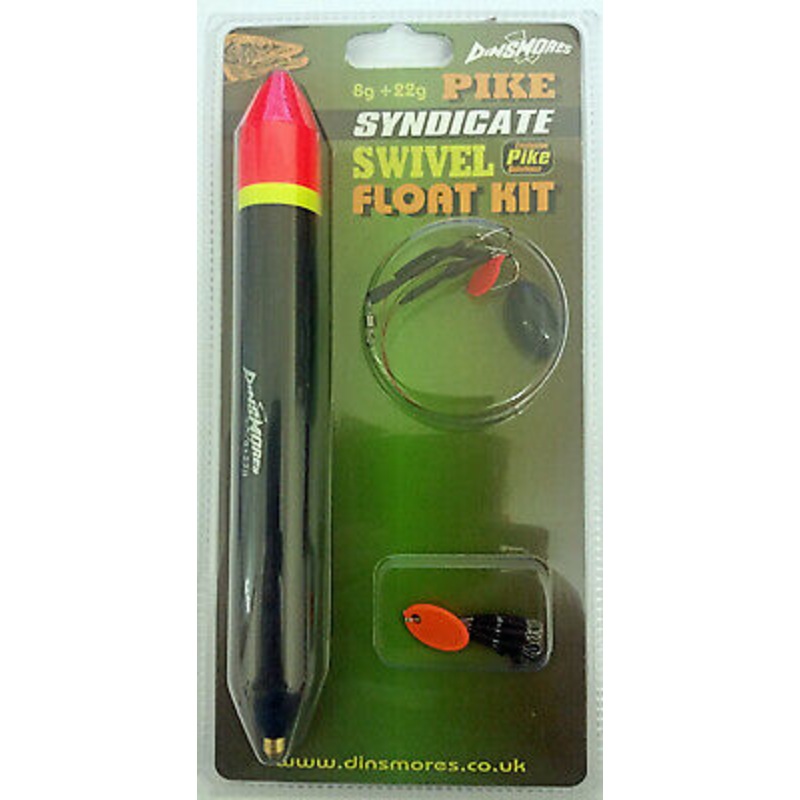 DINSMORES SYDICATE PIKE FLOAT SWIVEL KIT 8 -22 G  Pike Fishing