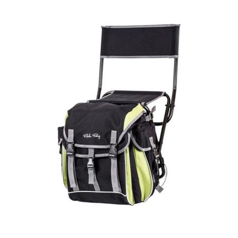 Fladen Fishing Green hipster chair and backpack