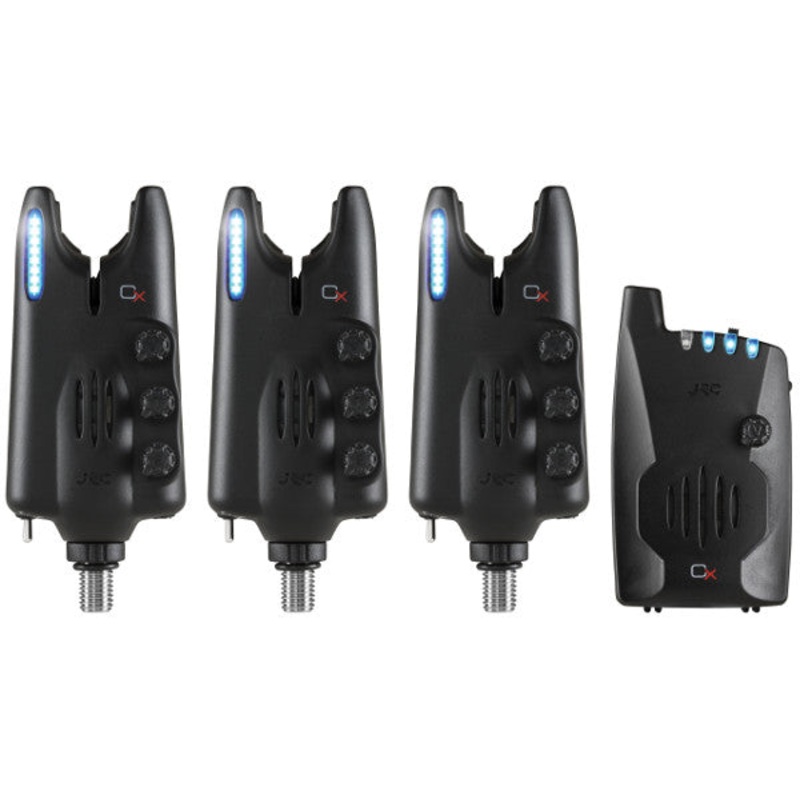 JRC Radar CX Bite Alarm 3 + 1 Set Blue