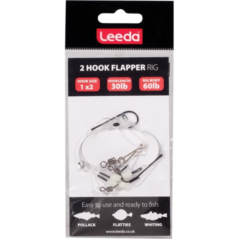 Leeda 2 Hook Flapper Rig